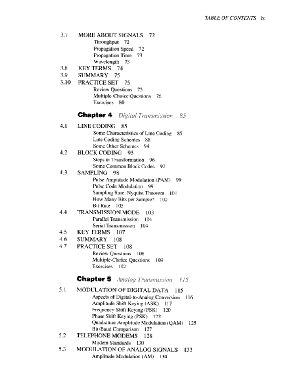 Data Communications And Networking Third Edition - Page 5