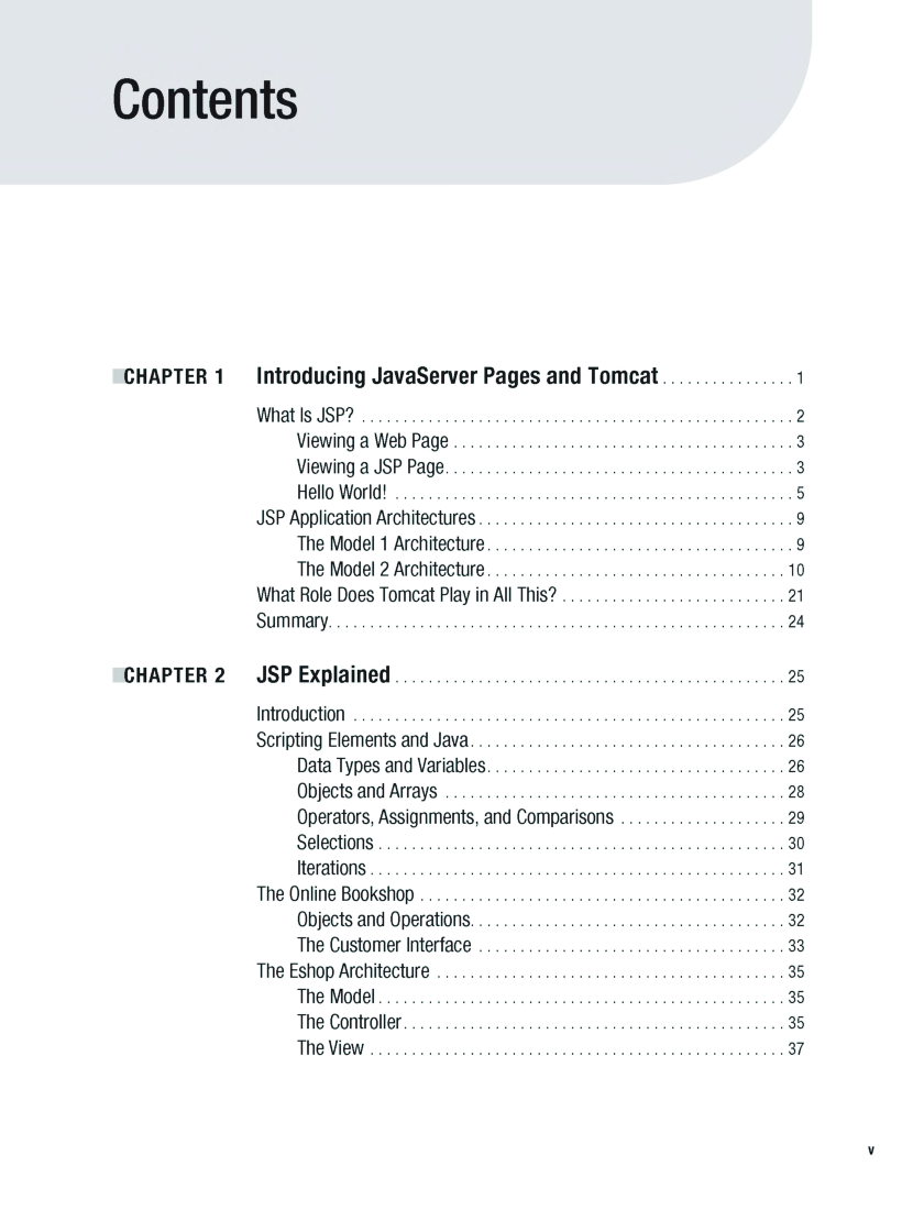 Beginning JSP, JSF, And Tomcat Web Development From Novice To Professional - Page 3