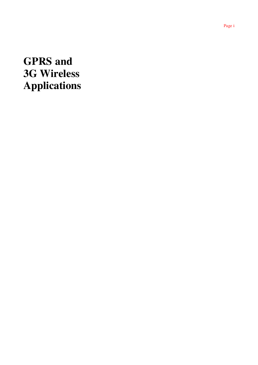 GPRS And 3G Wireless Applications - Page 2