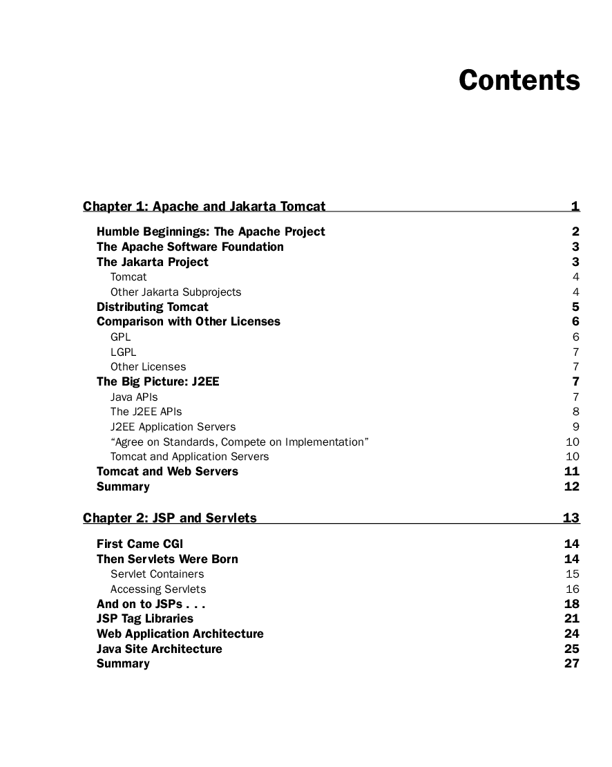 Professional Apache Tomcat 5 - Page 3