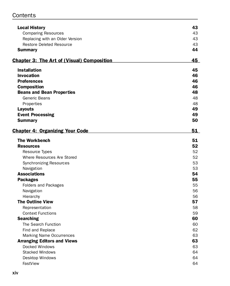 Professional Eclipse 3 For Java Developers - Page 4