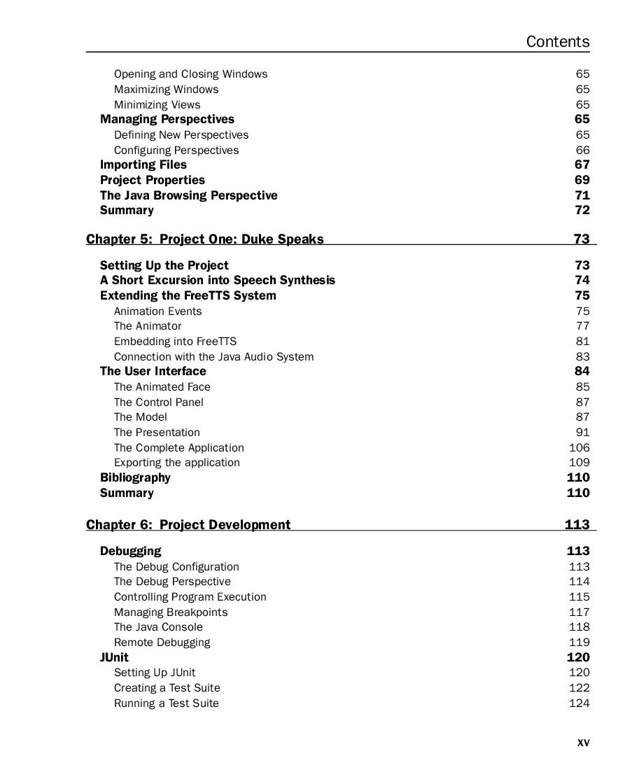 Professional Eclipse 3 For Java Developers - Page 5