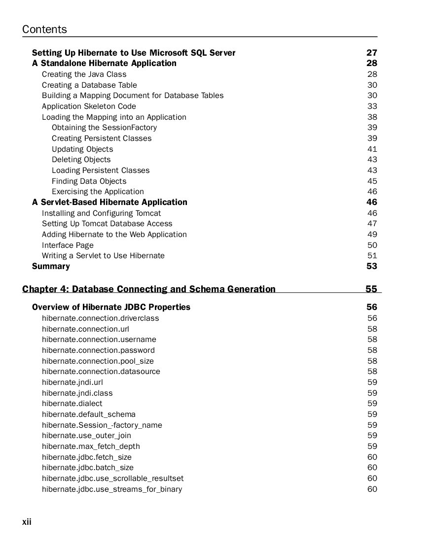 Professional Hibernate - Page 4