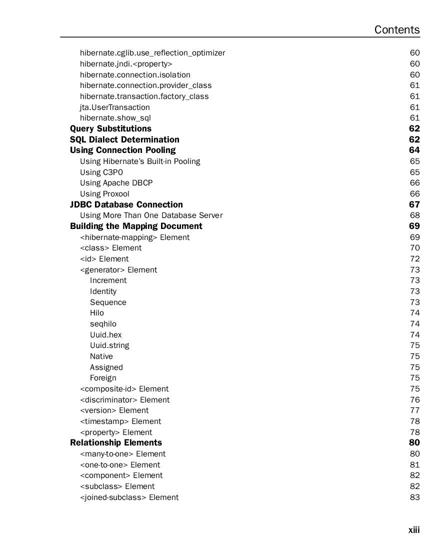 Professional Hibernate - Page 5