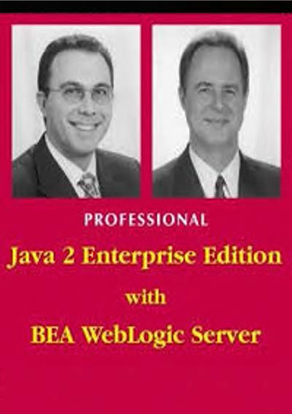 Professional Java 2 enterprise Edition With BEA Web Logic Server - Page 1