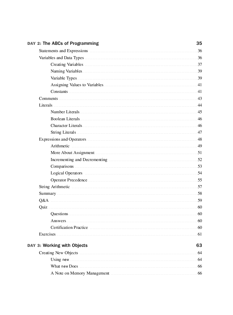 Sams Teach Yourself Java 6 in 21 Days - Page 4