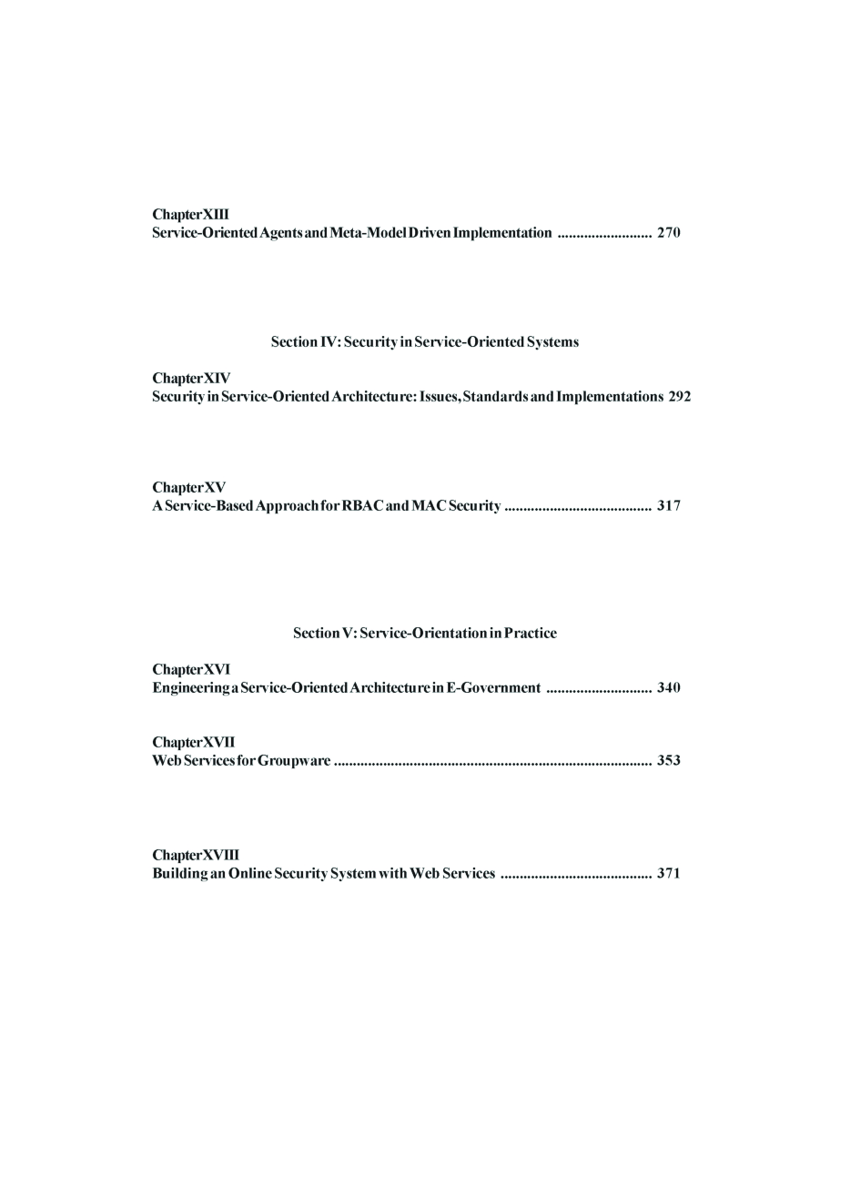 Service Oriented Software System Engineering Challenges And Practices - Page 5