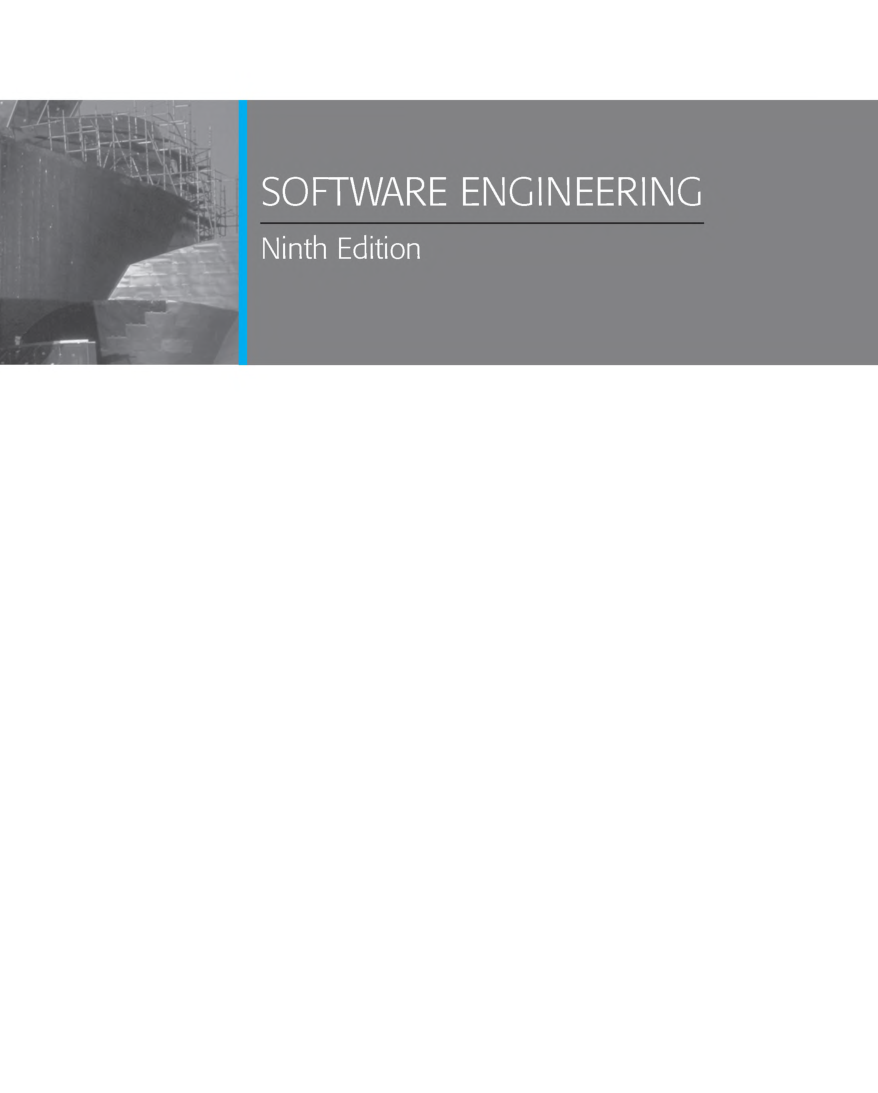 Software Engineering 9th Edition - Page 2