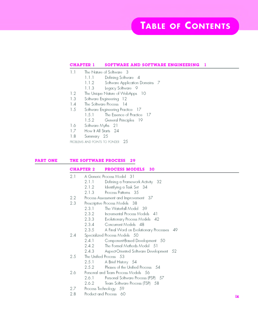 Software Engineering A Practitioner's Approach Seventh Edition - Page 3