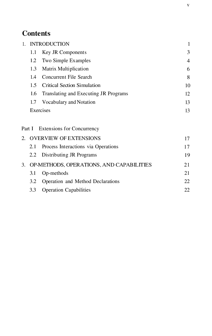The JR Programming Language Concurrent Programming In An Extended Java - Page 3
