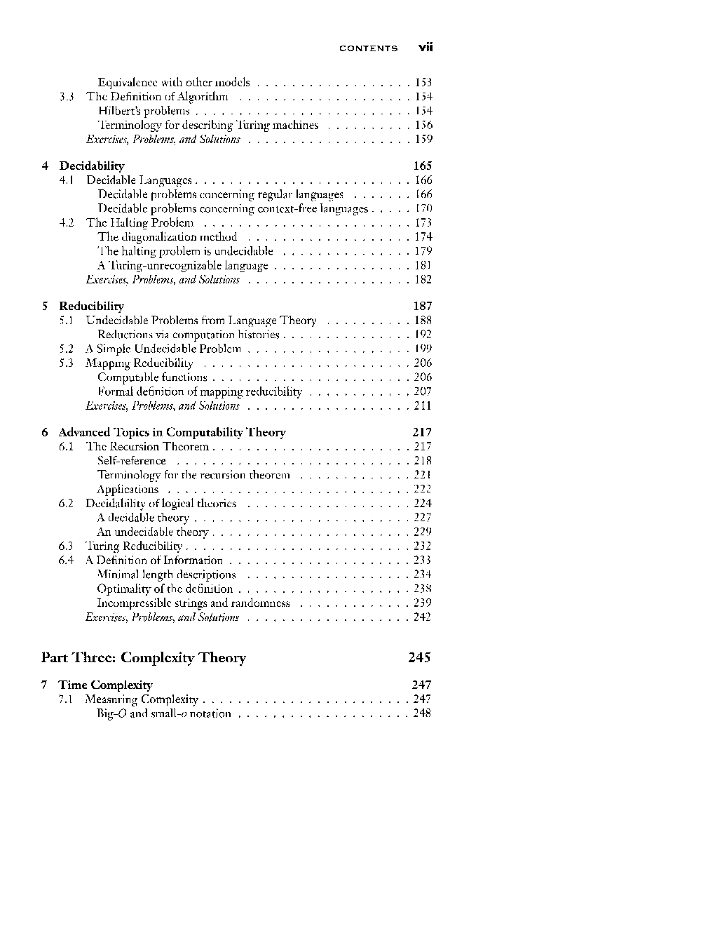 Introduction to The Theory Of Computation Second Edition - Page 4