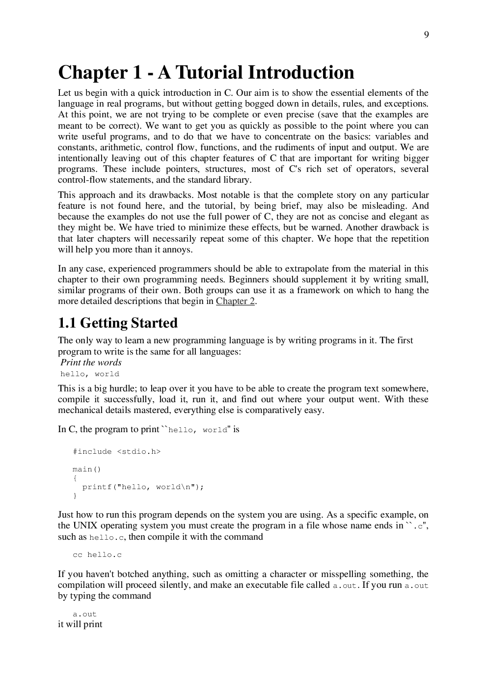 The C Programming Language Second Edition - Page 4