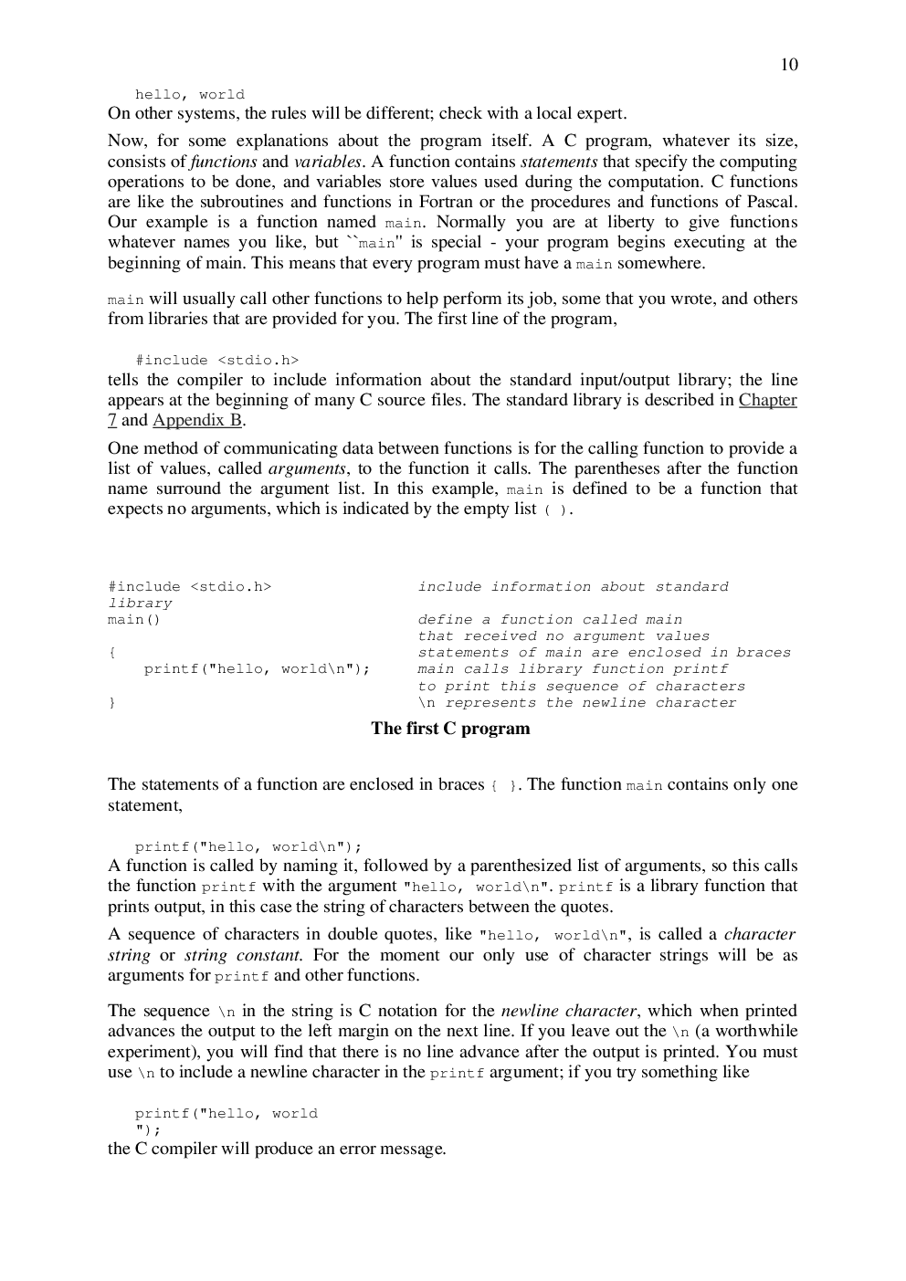 The C Programming Language Second Edition - Page 5