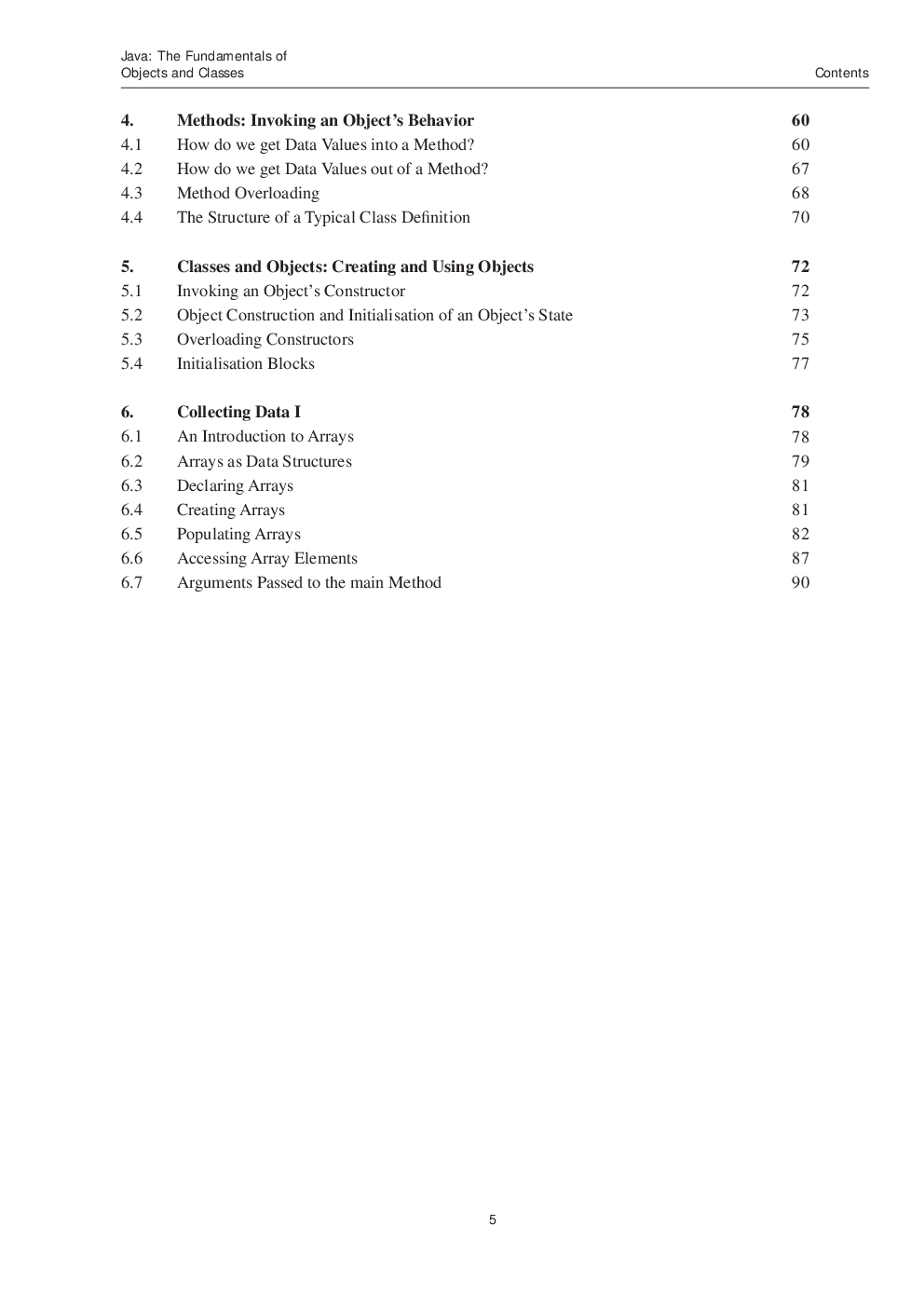 Java The Fundamentals Of Objects And Classes An Introduction To Java Programming - Page 4