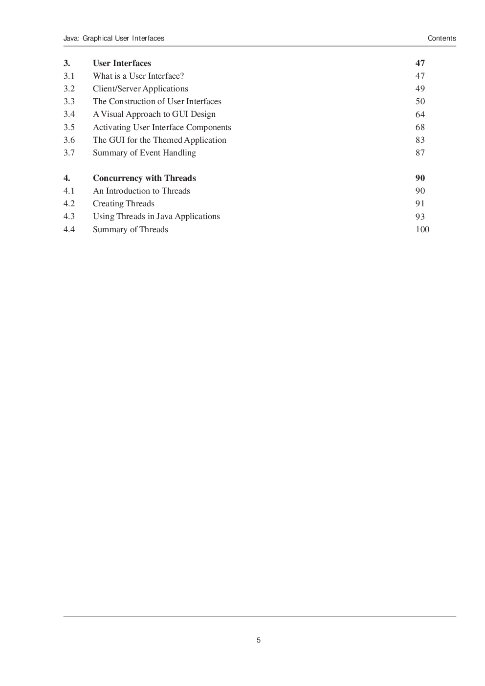 Java Graphical User Interfaces An Introduction To Java Programming - Page 4