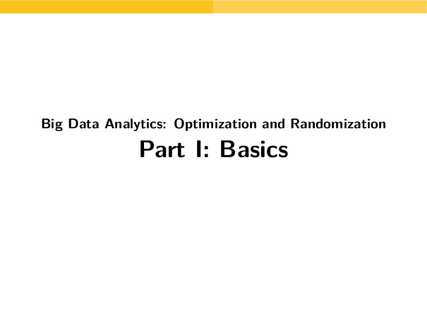 Big Data Analytics Optimization And Randomization - Page 4