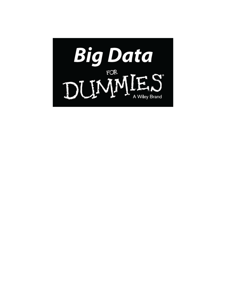 Big Data For Dummies A Wiley Brand - Page 2