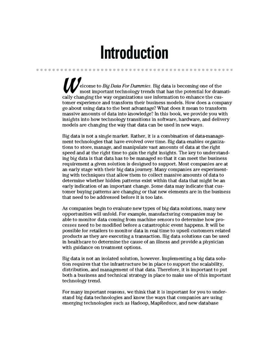 Big Data For Dummies A Wiley Brand - Page 5