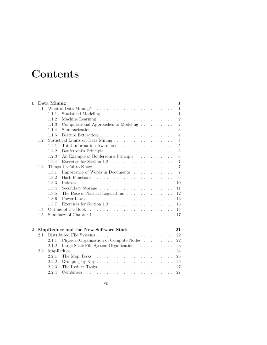 Mining Of Massive Datasets - Page 3