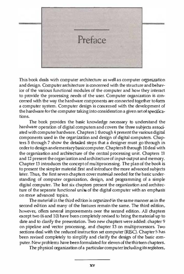 Computer System Architecture International Edition - Page 2