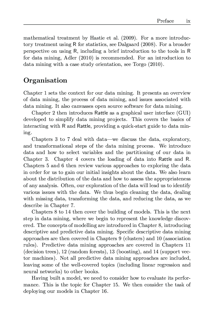 Data Mining With Rattle And R The Art Of Excavating Data For Knowledge Discovery - Page 5