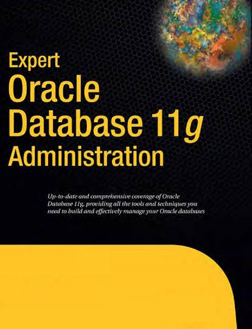 Expert Oracle Database 11g Administration - Page 1