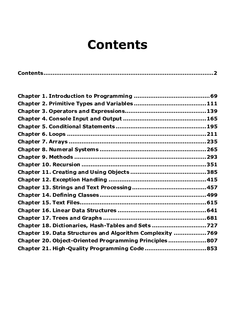 Fundamentals Of Computer Programming With C# - Page 2