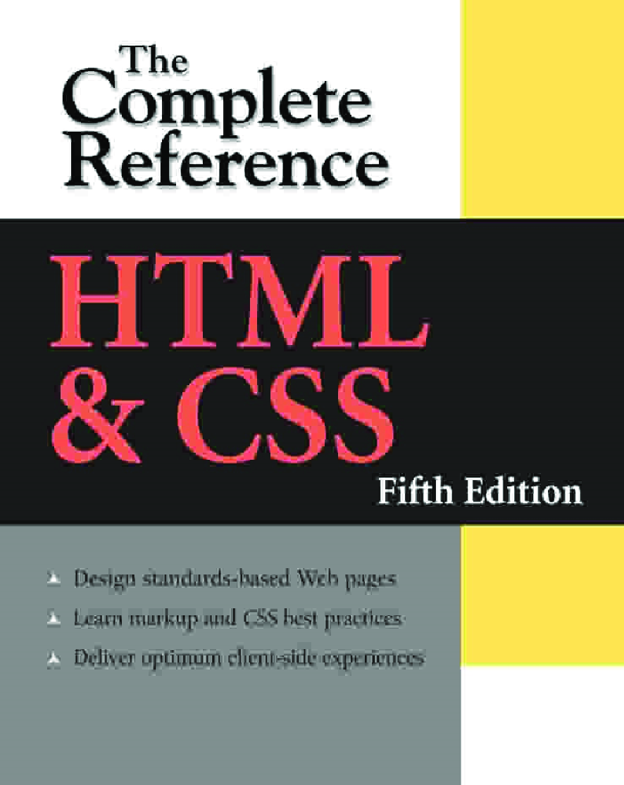 The Complete Reference HTML And CSS Fifth Edition - Page 1