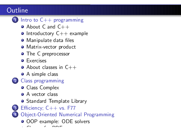 Introduction To C++ (and C) Programming - Page 3