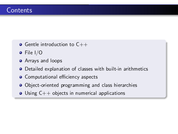 Introduction To C++ (and C) Programming - Page 4