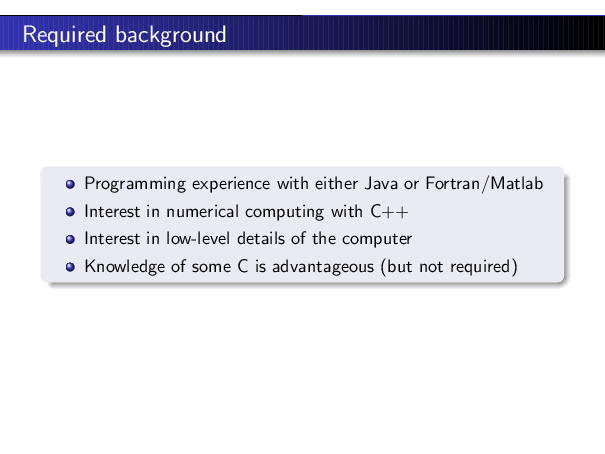 Introduction To C++ (and C) Programming - Page 5