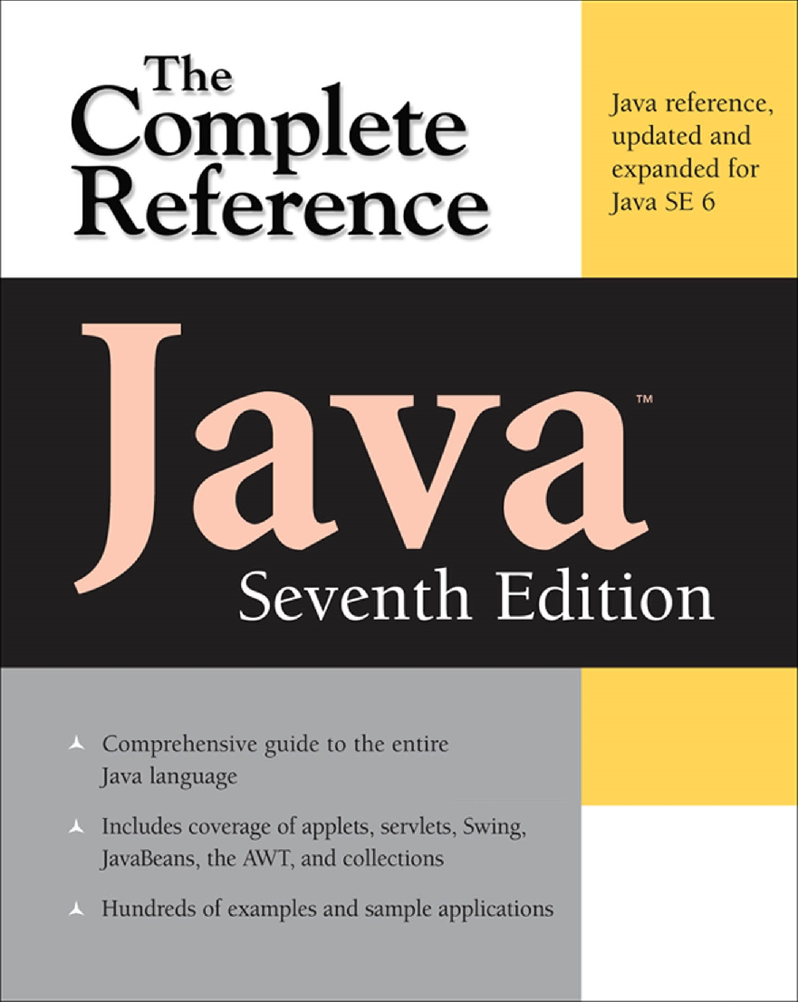 The Complete Reference Java Seventh Edition - Page 1