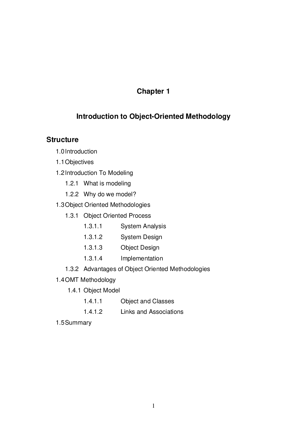 Introdution To Object Oriented Methodology - Page 2