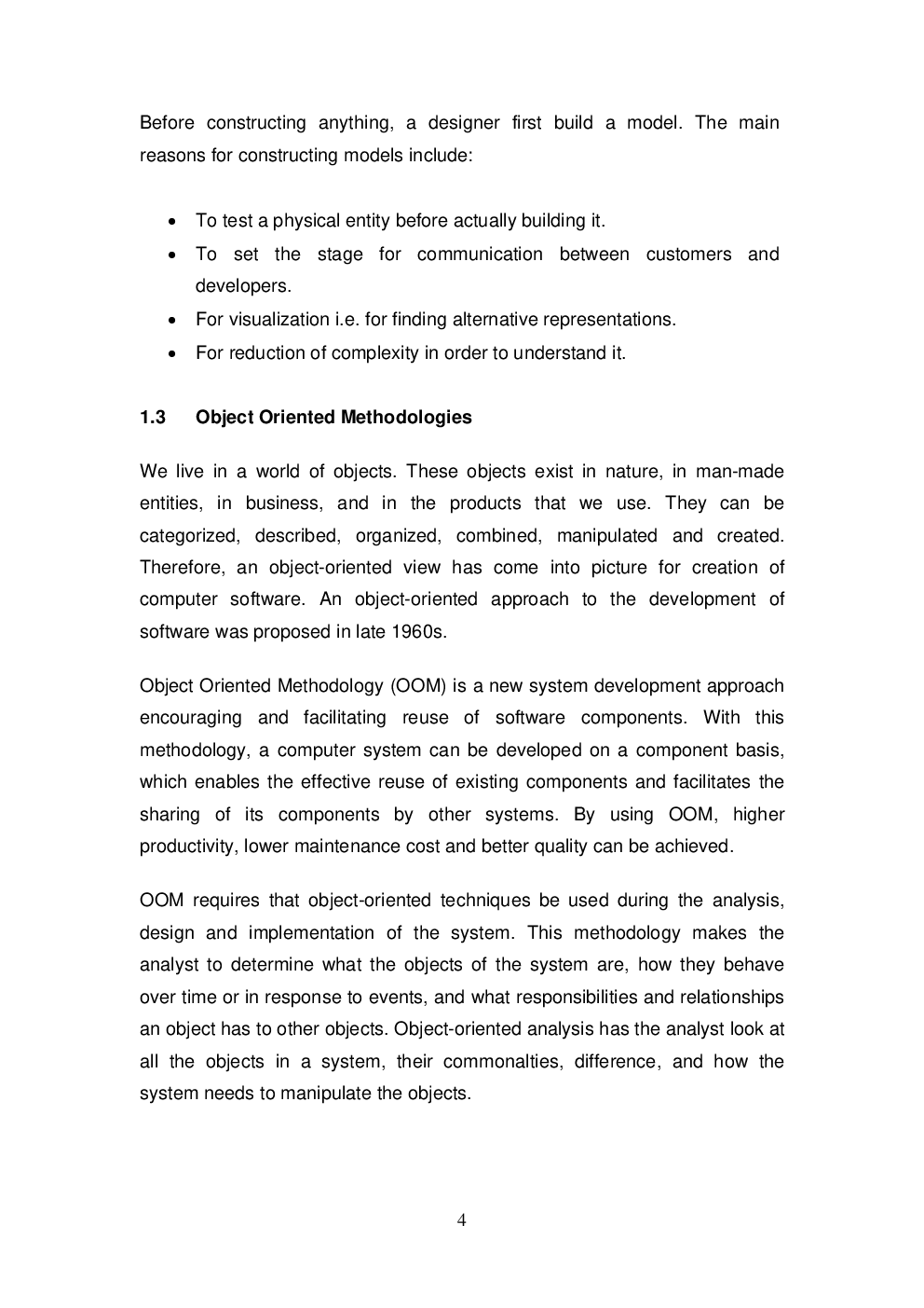 Introdution To Object Oriented Methodology - Page 5