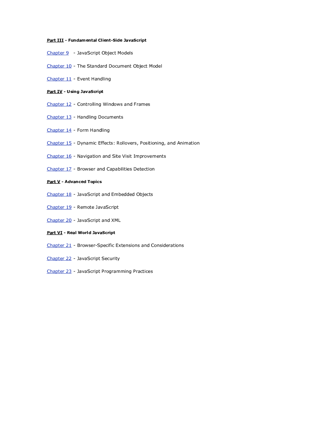 The Complete Reference Java Script 2.0 Second Edition - Page 3