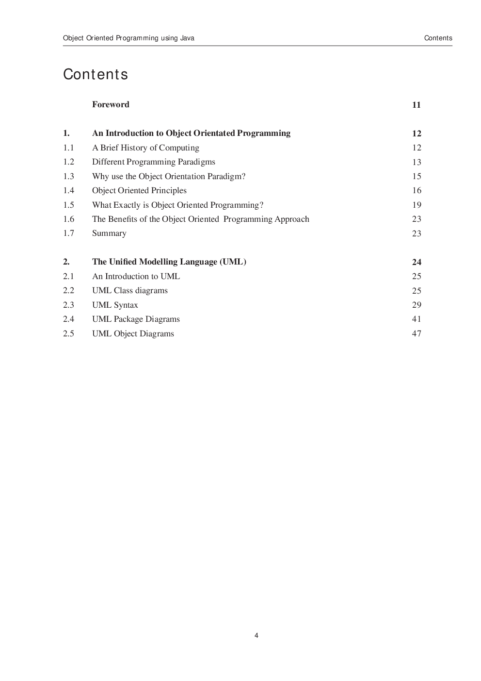 Object Oriented Programming Using Java - Page 3