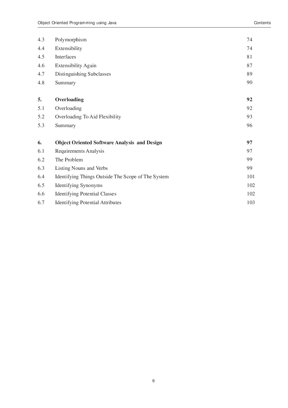 Object Oriented Programming Using Java - Page 5