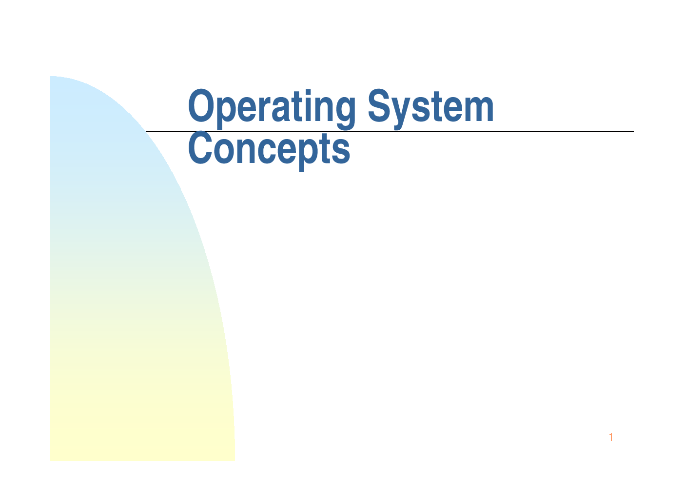 Operating System Concepts  - Page 2