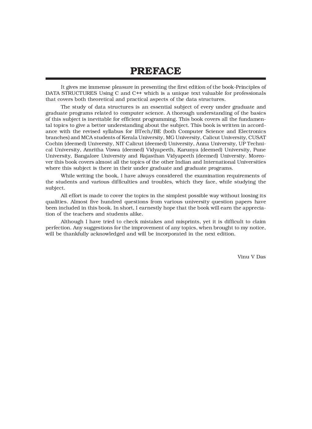 Principles Of Data Structures Using C And C++ - Page 3