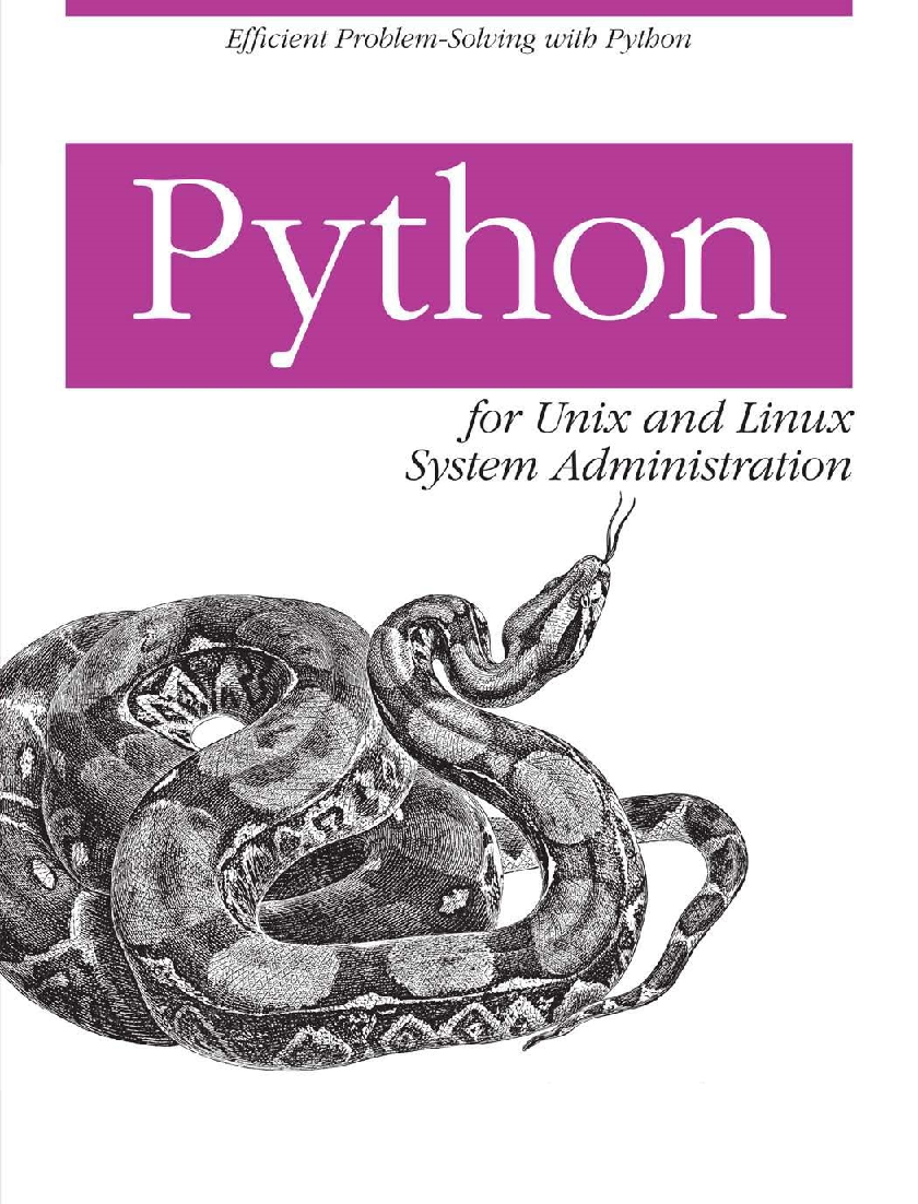 Python For UNIX And LINUX System Administration - Page 1