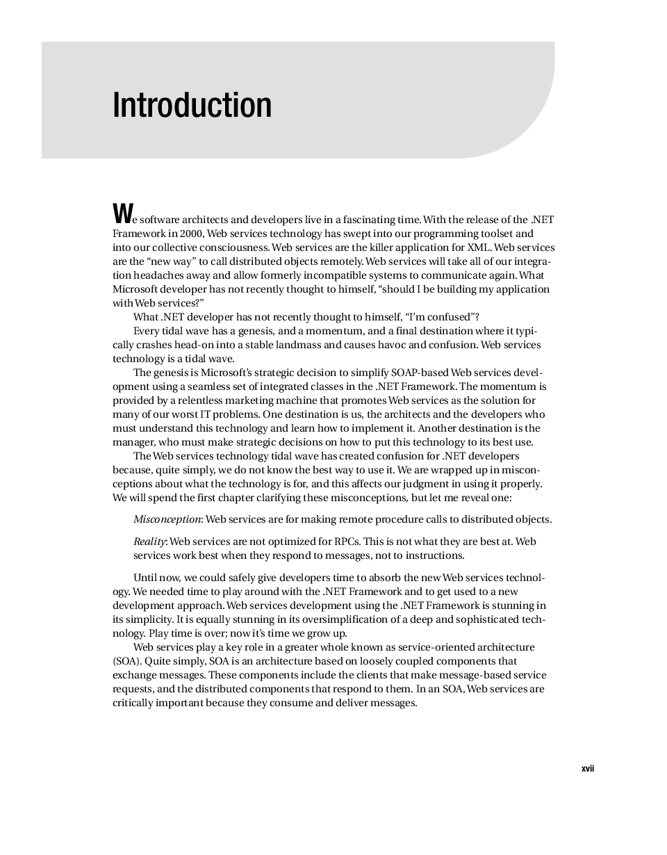 Expert Service Oriented Architecture In C# 2005 Second Edition - Page 4