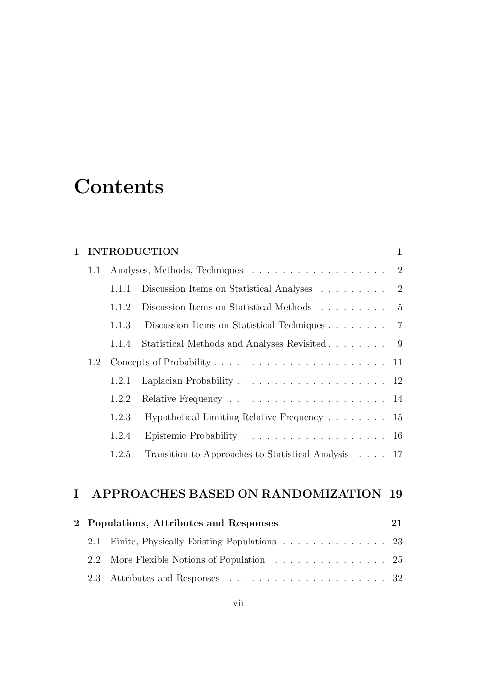 Statistics 601 Advanced Statistical Methods - Page 2
