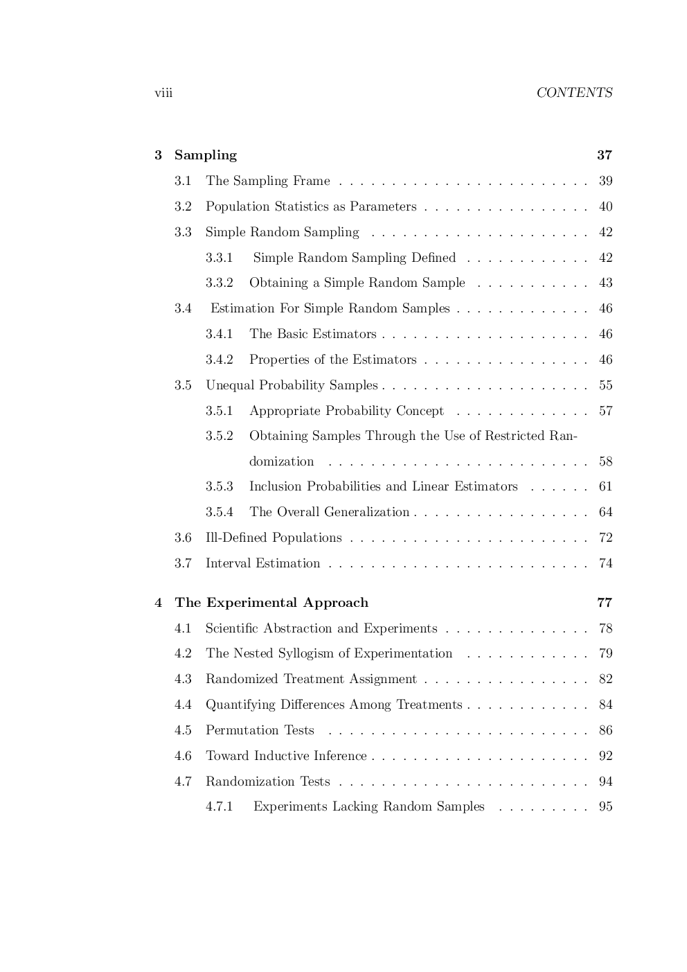 Statistics 601 Advanced Statistical Methods - Page 3