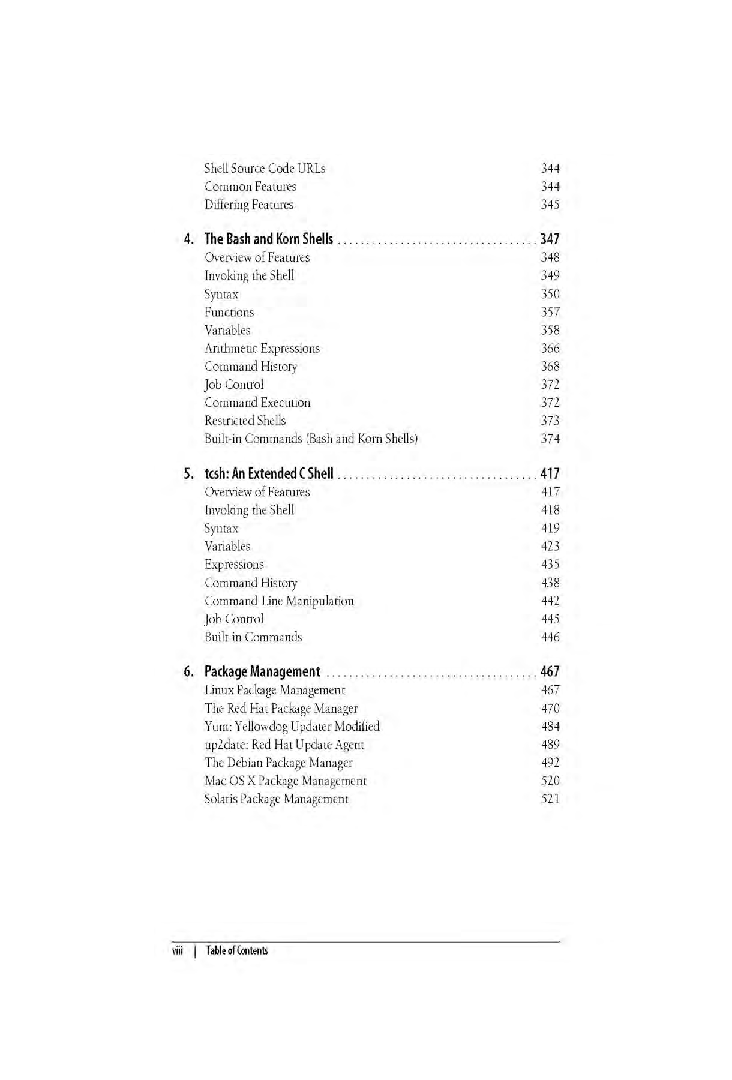 Unix In A Nutshell A Desktop Quick Reference Covers GNU/Linux, Mac OS X, And Solaris Fourth Edition - Page 4
