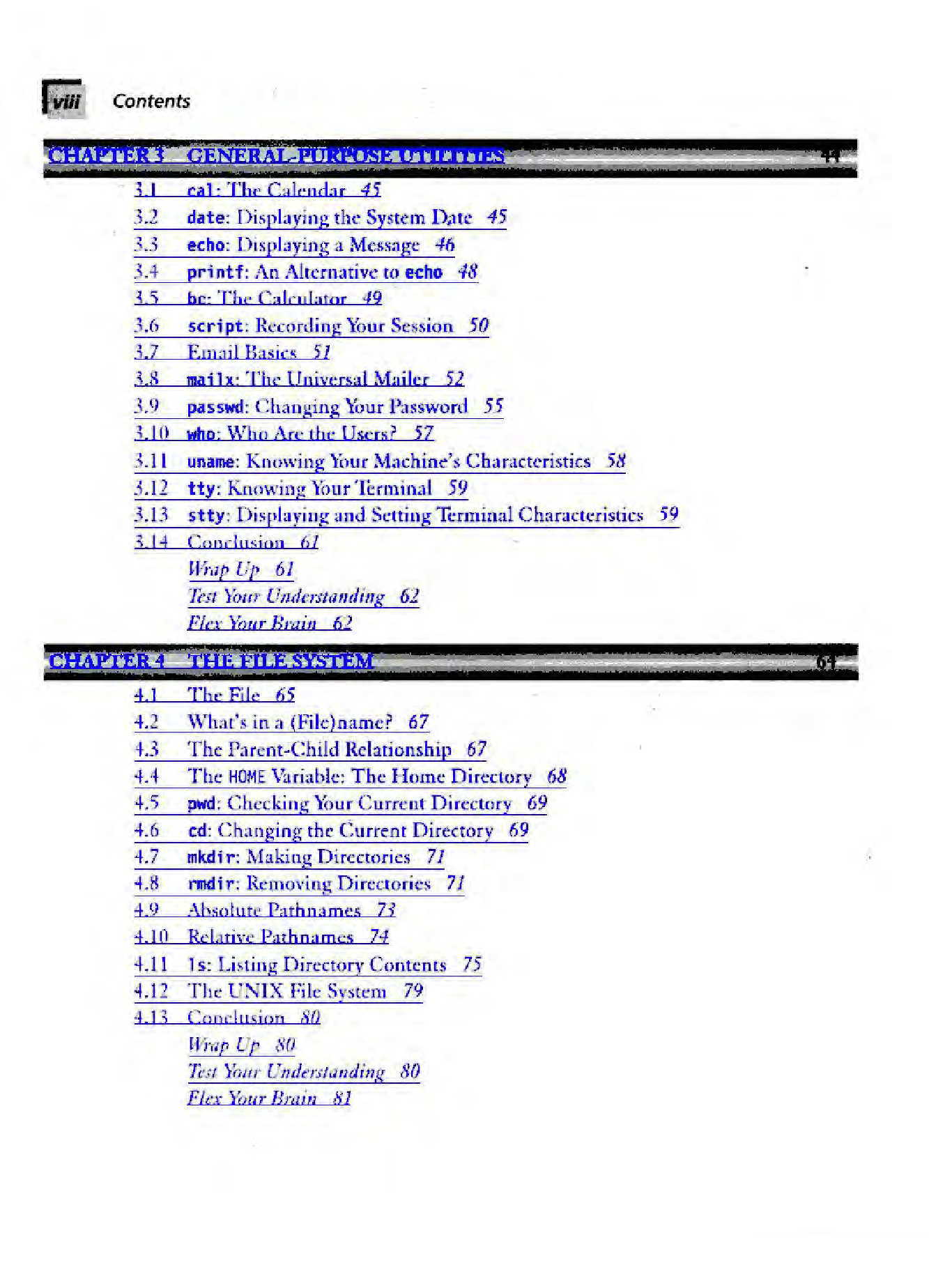 UNIX Concepts And Applications Fourth Edition - Page 3
