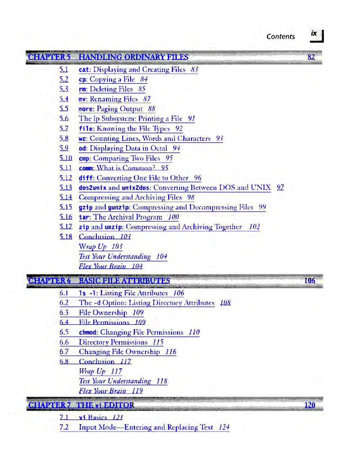 UNIX Concepts And Applications Fourth Edition - Page 4