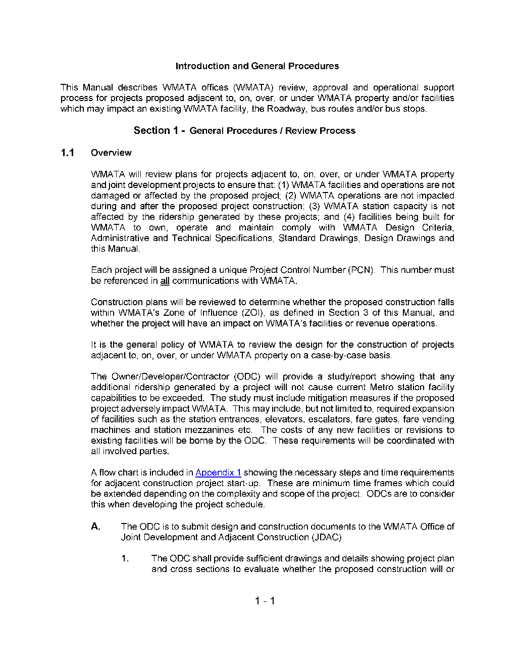 Adjacent Contruction Project Manual Office Of Joint Development & Adjacent Construction - Page 5