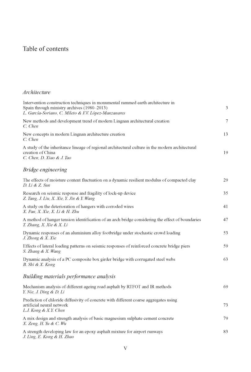 Advances In Civil Engineering And Building Materials - IV - Page 2