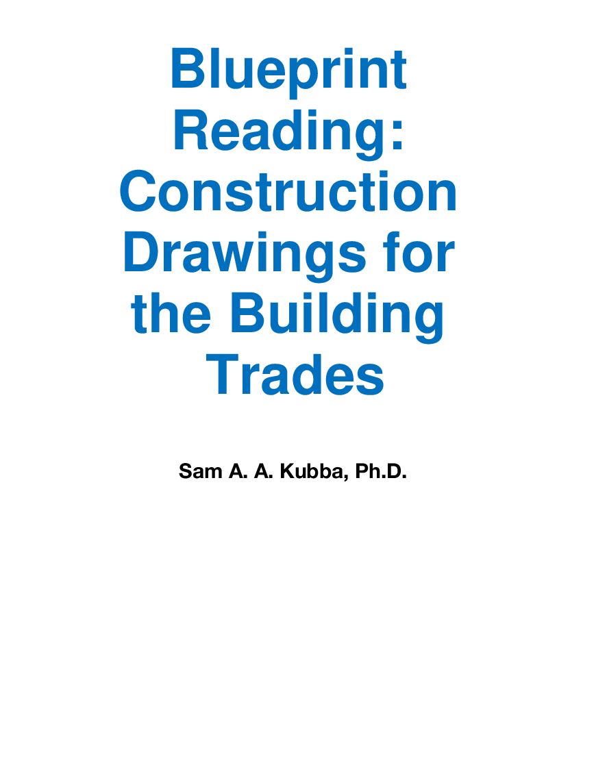 Blueprint Reading Construction Drawings For The Building Trades - Page 2