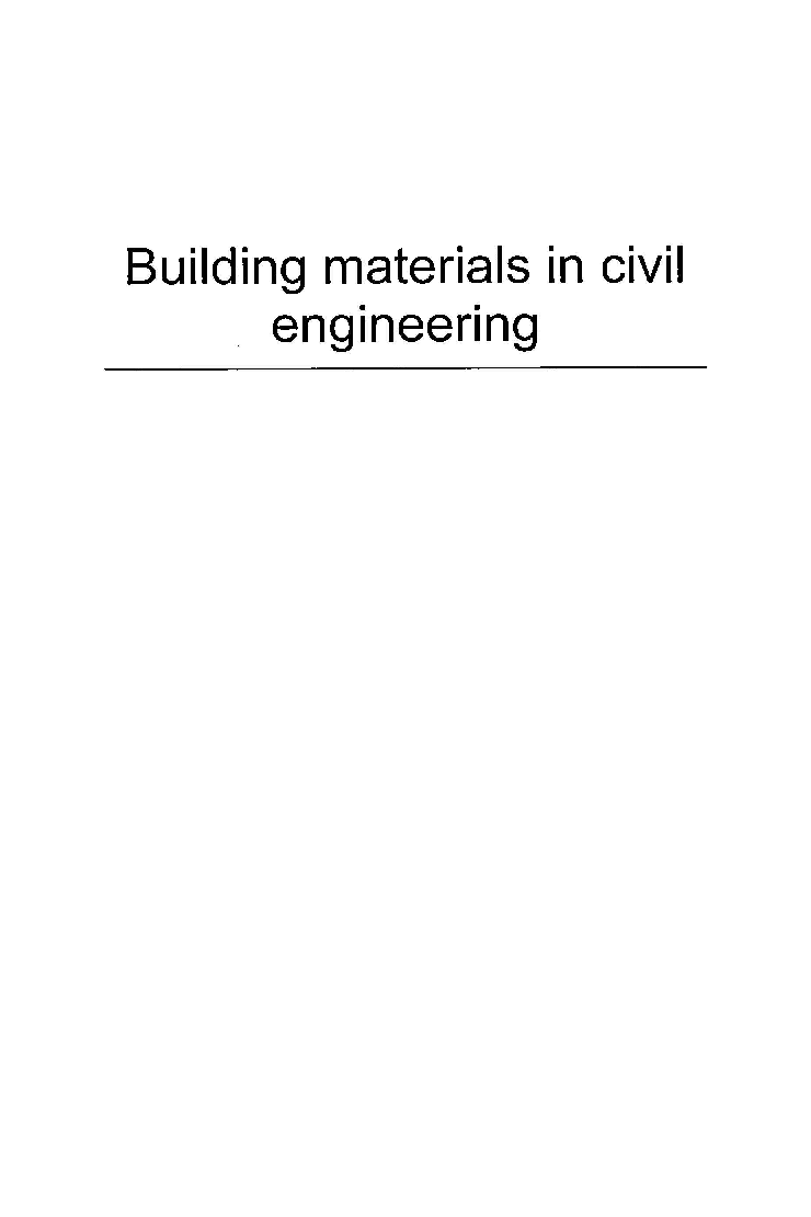Building Materials In Civil Engineering - Page 2